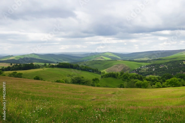 Fototapeta Hills Landscape Background