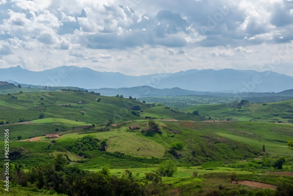 Fototapeta Hills Landscape Background