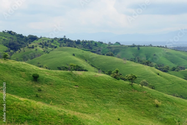 Fototapeta Hills Landscape Background