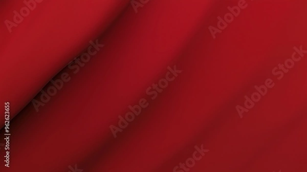 Fototapeta A high-resolution photo of an abstract solid color red background, showcasing a smooth and uniform texture.