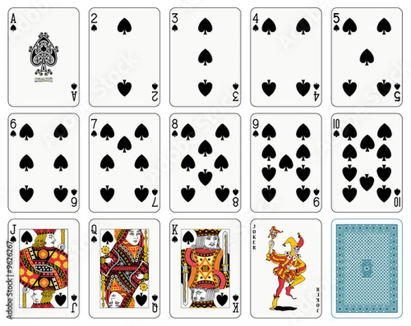 Obraz Spade suit