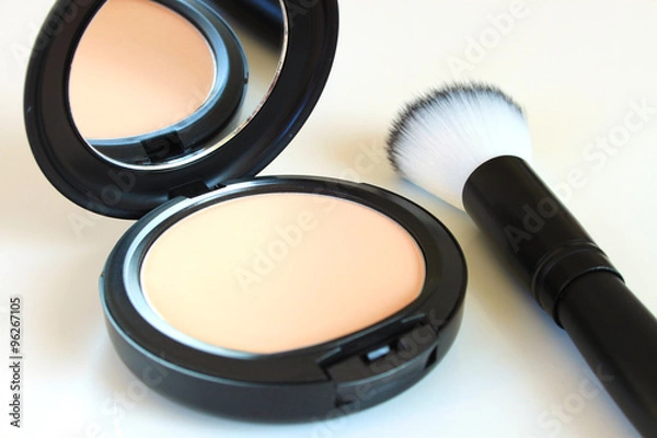 Obraz Face Powder and Face Brush