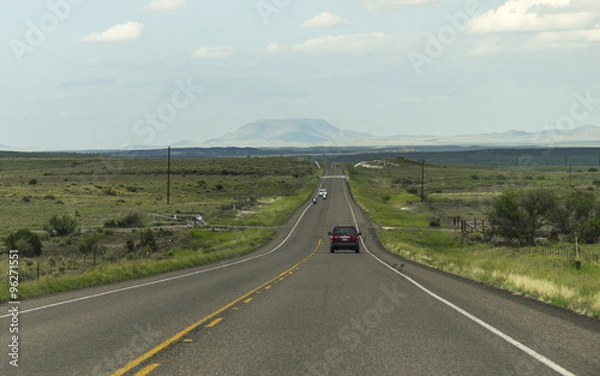 Obraz On a lonely highway in Texas