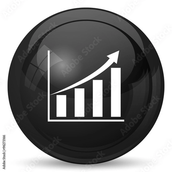 Fototapeta Chart icon