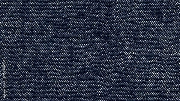 Fototapeta Close-up of classic denim fabric texture, blue jean material background