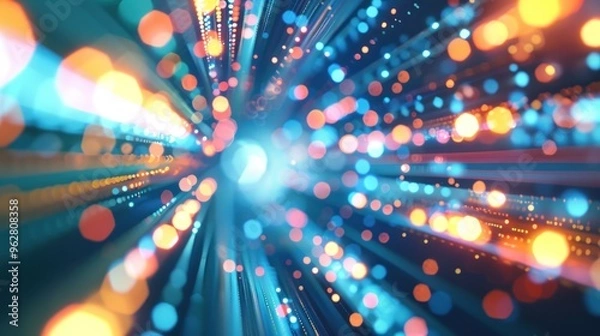 Obraz Abstract Light Burst