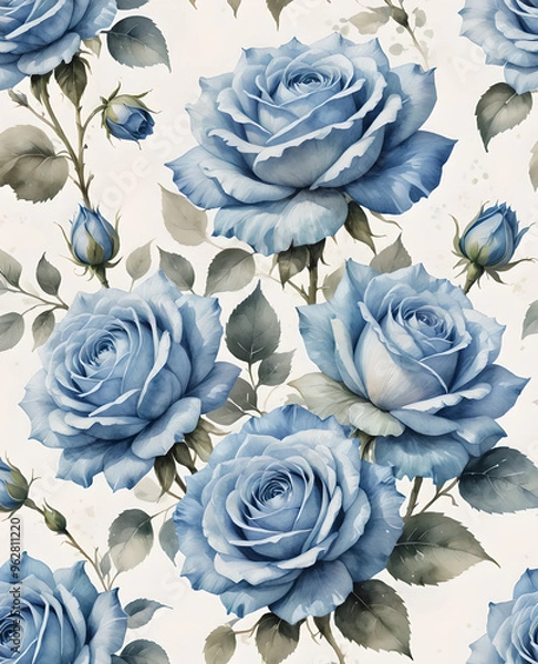 Obraz Light Blue Roses