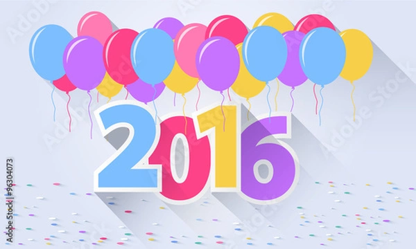 Obraz 2016 Confetti Party 