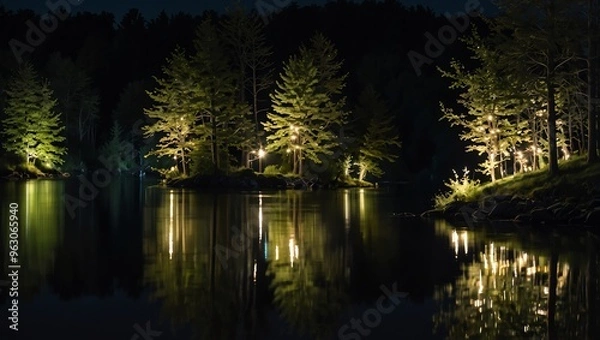 Fototapeta reflection in water