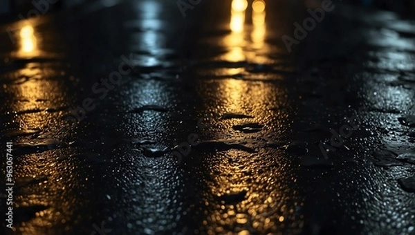 Fototapeta gold coins on black background