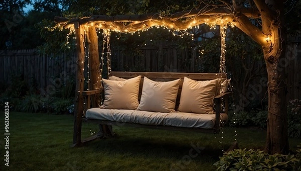 Fototapeta tent in the woods