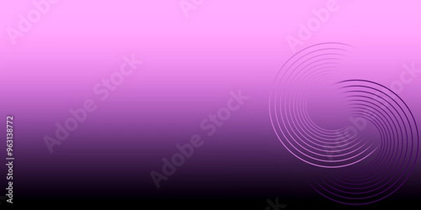 Fototapeta pink background, abstract tech futuristic innovative concept background with circular gradient