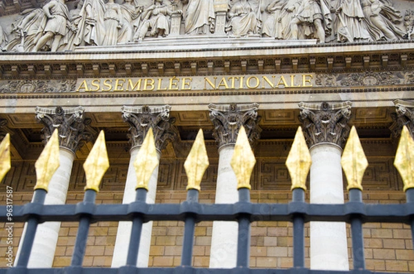 Obraz Assemblee nationale Paris