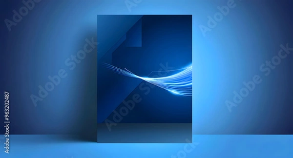 Obraz It should be a book cover about technology.