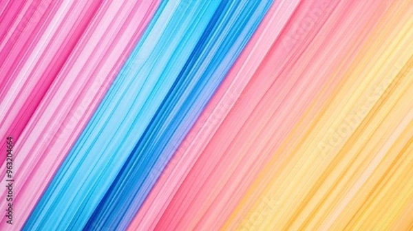 Obraz Abstract Diagonal Colorful Stripes Background