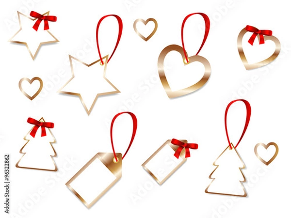 Obraz Anhänger set in gold