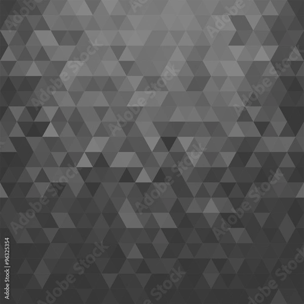 Obraz Grey Triangles Seamless Pattern