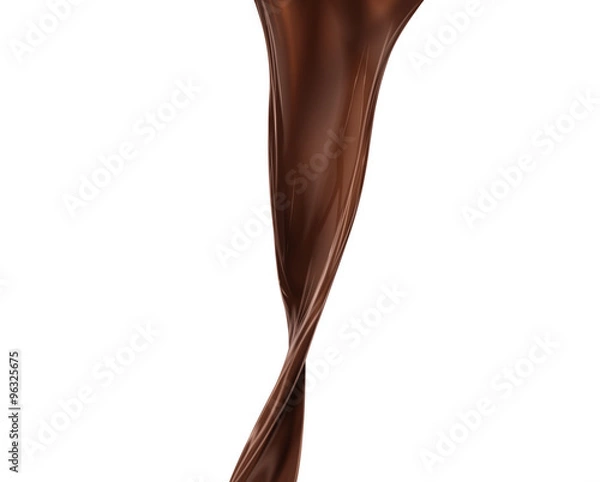 Obraz chocolate cocoa flow