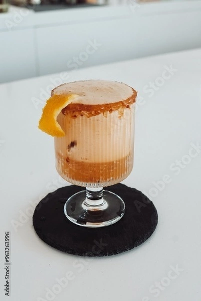 Fototapeta chocolate mousse cake