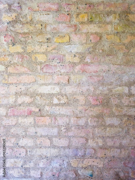 Obraz Pale Brick Wall Texture