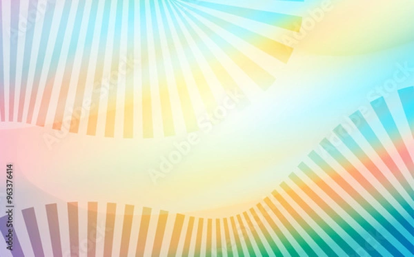 Fototapeta abstract soft wave pastel color background