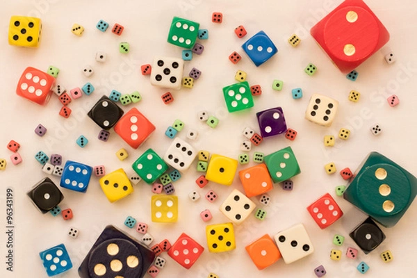 Obraz Different sizes of six