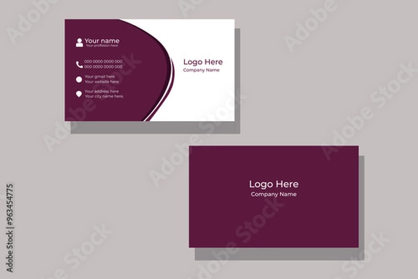 Obraz Creative business card