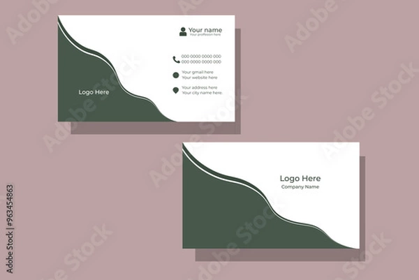 Obraz Creative business card