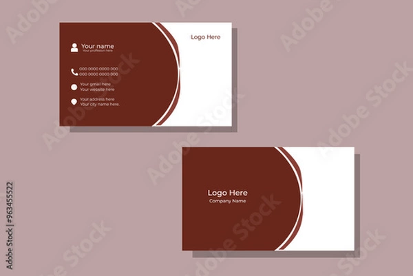 Obraz Creative business card