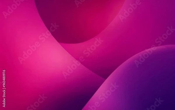 Fototapeta Abstract pink purple background. Smooth flowing purple and pink color gradients with abstract curves, ideal for a modern background design.