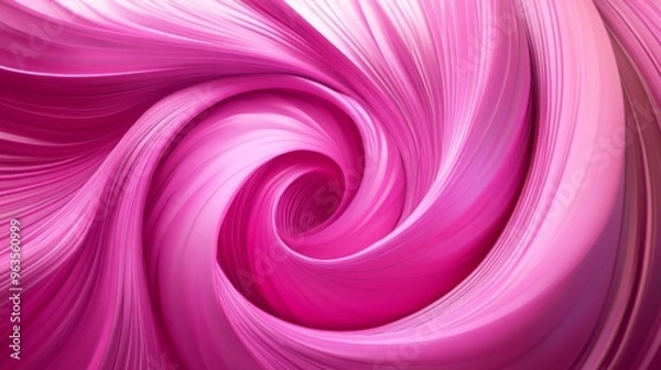 Fototapeta Abstract Pink Swirling Pattern