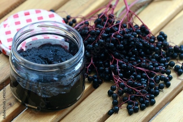 Obraz Elderberry marmelada