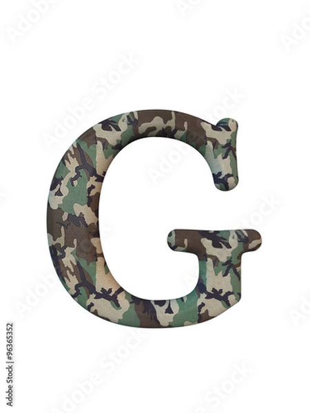 Obraz Alphabet letters 3D