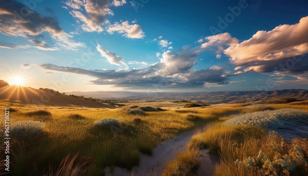 Fototapeta 自然と大空の風景