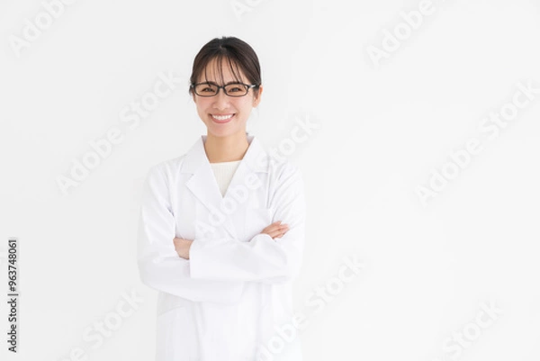 Fototapeta 白衣の女性