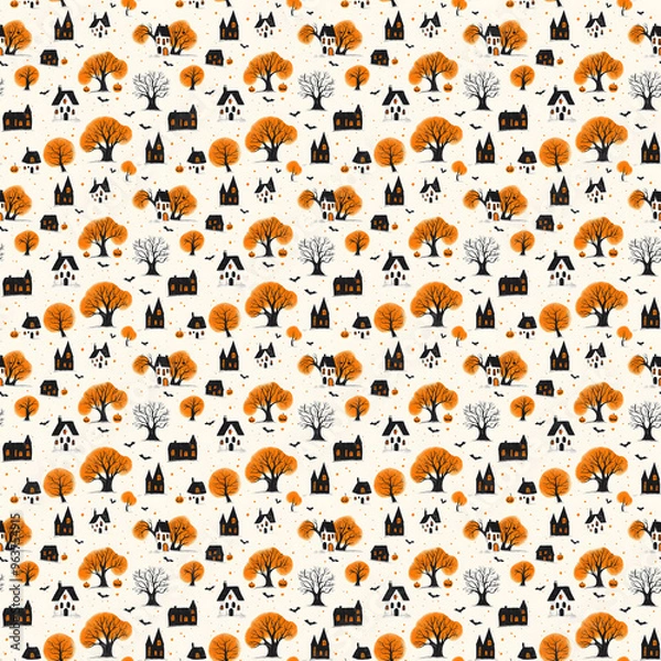 Obraz Halloween Seamless texture pattern