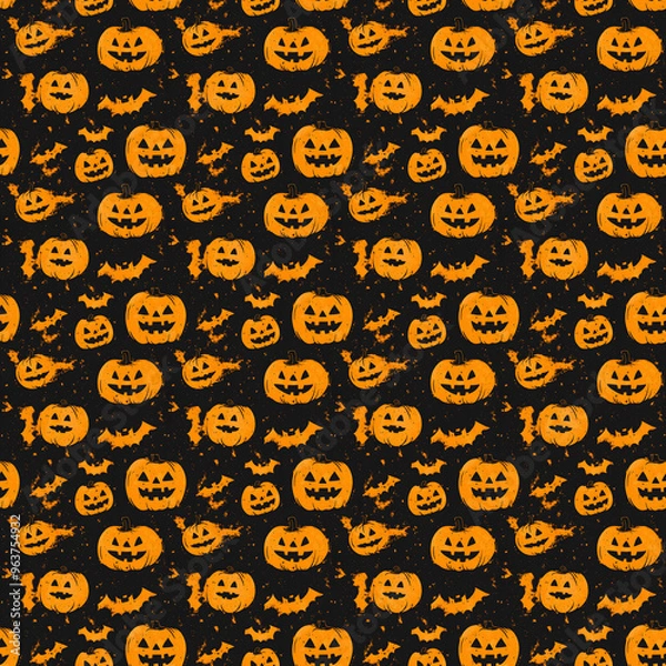 Obraz Halloween Seamless texture pattern