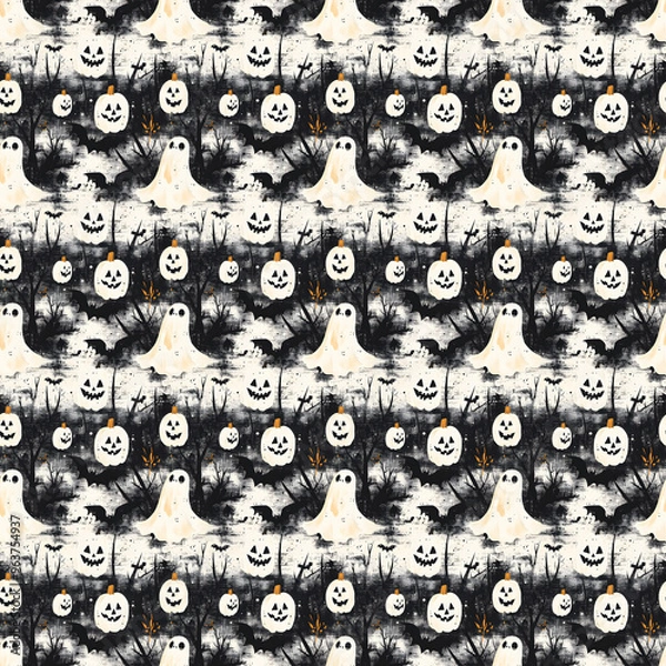 Fototapeta Halloween Seamless texture pattern