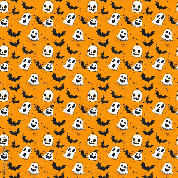 Fototapeta Halloween Seamless texture pattern
