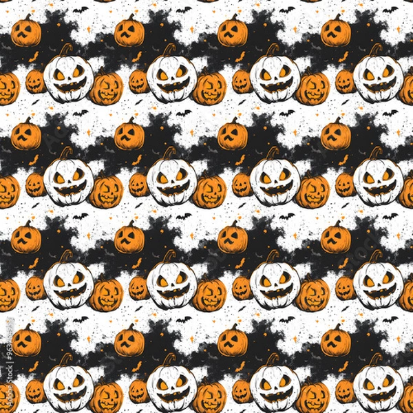 Obraz Halloween Seamless texture pattern