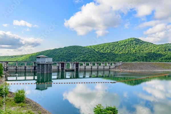 Fototapeta 大雪山 忠別ダム
