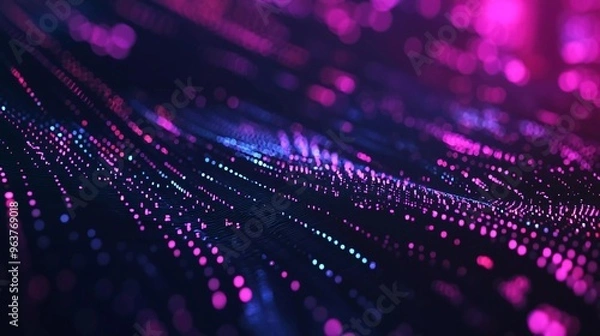 Fototapeta background with lights
