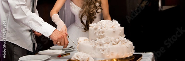 Fototapeta wedding cake