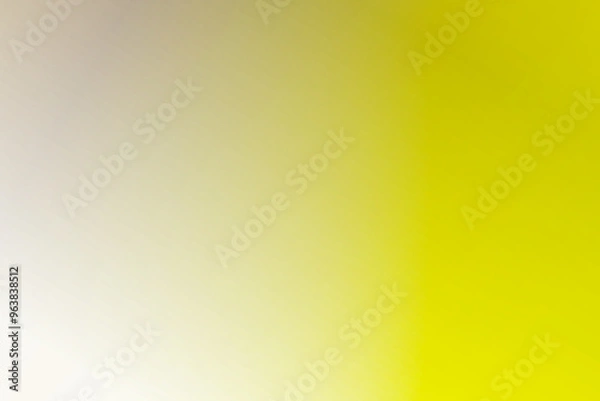 Fototapeta Blurry abstract illustration with gradient, ui design background with yellow tech pattern