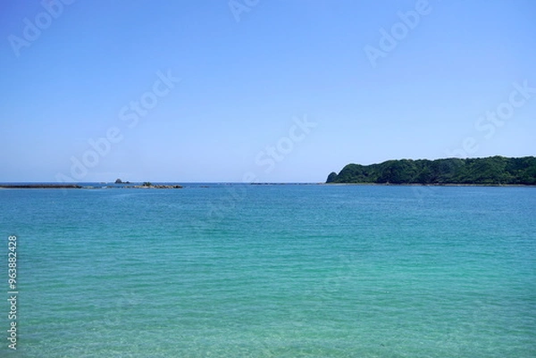 Fototapeta 特急くろしお　車窓からの絶景