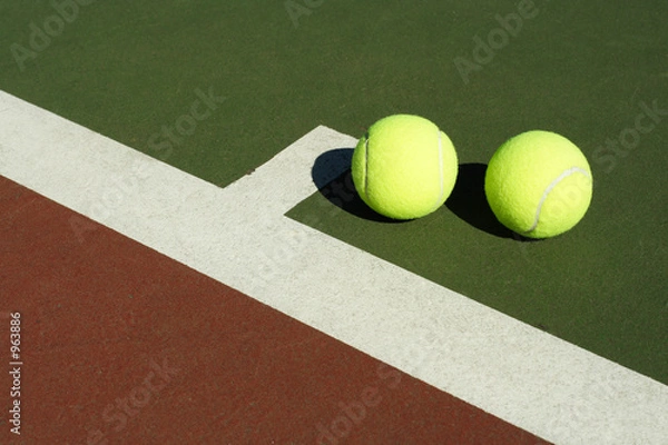 Obraz two tennis balls