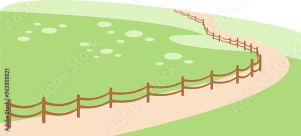 Fototapeta illustration of a worm