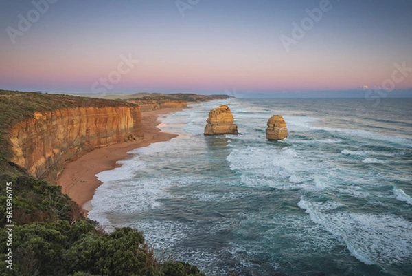 Obraz Sunset at Twelve Apostles