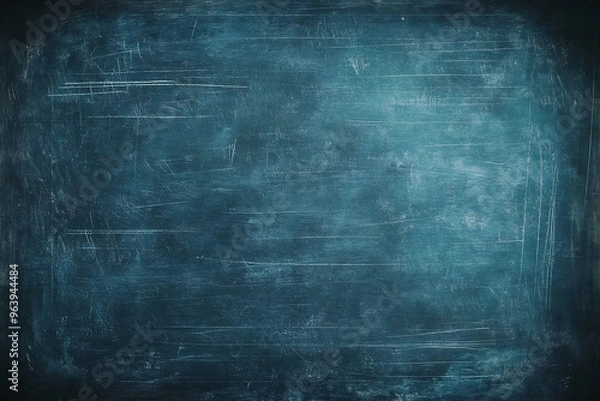 Fototapeta Textured Blue Background with Grunge Effect for Various Design Purposes