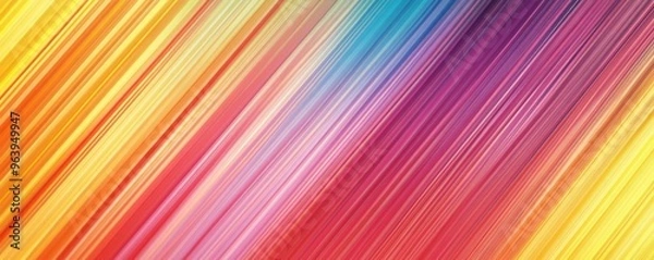 Fototapeta Abstract diagonal colorful lines background